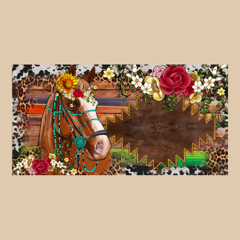 Western Turquoise Gemstone Horse Cowhide Leopard Floral Background Lic Heavyweight Sweatshirt by Artiststas | Teevron