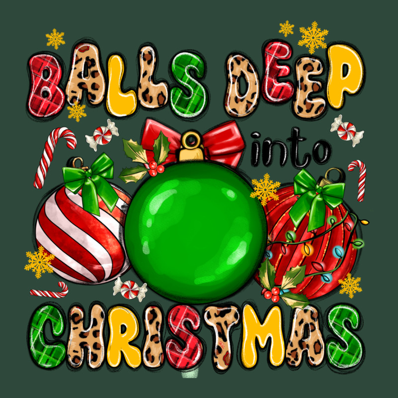 Balls Deep Into Christmas Zipper Hoodie by MaliasSmallBusiness | Teevron