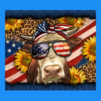 Western 4th Of July Cow Classic Tee | Teevron