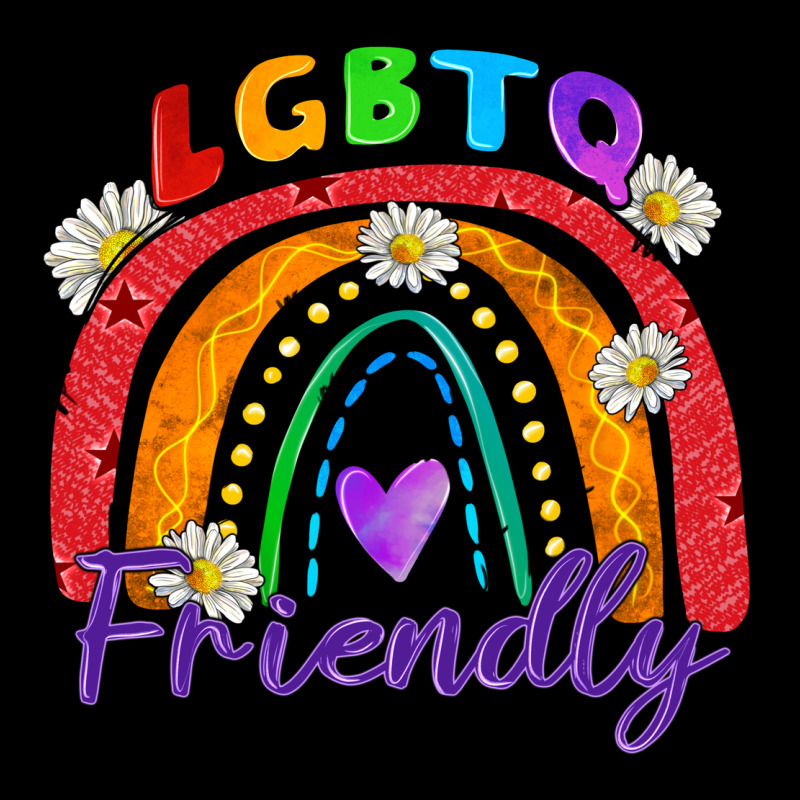 Lgbtq Friendly Ladies Tee by Zillion Design Studio | Teevron