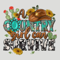 A Country Girl Can Survive Zipper Hoodie | Teevron