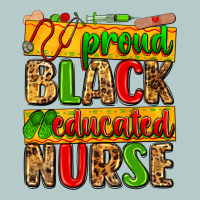 Proud Black Educated Nurse Heavy Core Tee | Teevron