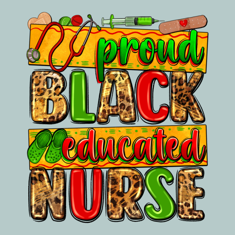 Proud Black Educated Nurse Heavy Core Tee by Zillion Design Studio | Teevron