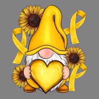 Childhood Cancer Gnome Heavyweight Hoodie | Teevron