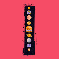 Planets Colour Premium Sweatshirt | Teevron