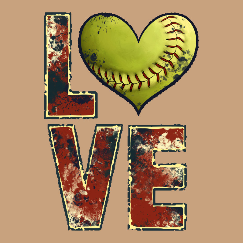 Softball Love Vintage Tee by JahusDesignShop | Teevron
