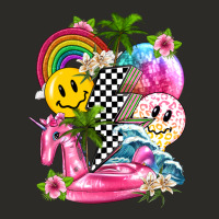 Summer Smile Face And Beach Vibes With Rainbow Tbw Heavy Core Tee | Teevron