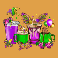 Mardi Gras Coffee Cups Premium Hoodie | Teevron