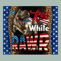Red White Rawr Dinosaur T-rex Classic Tee | Teevron