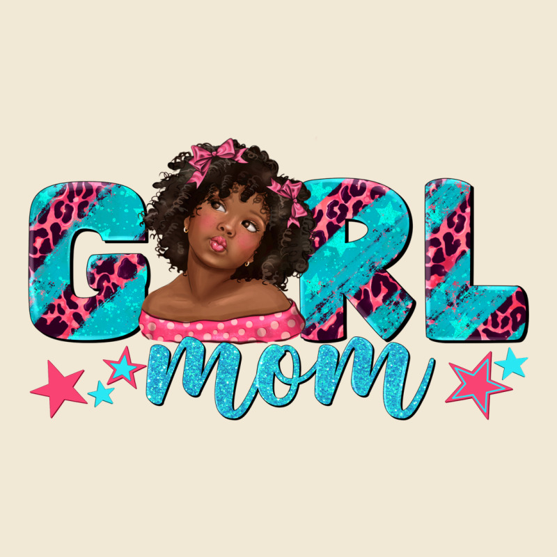 Girl Mom Afro Black Girl Ladies Tee by texasbilliewilder | Teevron