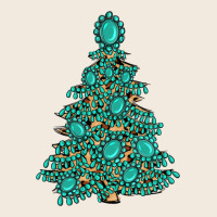 Christmas Tree With Gemstones Zipper Hoodie | Teevron