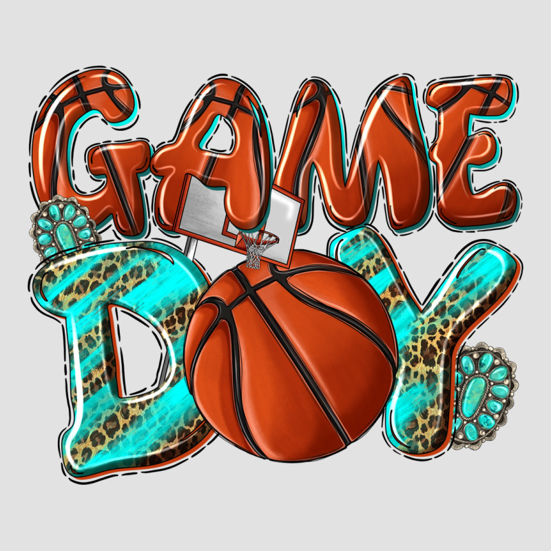 Game Day Leopard Basketball Premium Hoodie by NancyCooperArtShop | Teevron