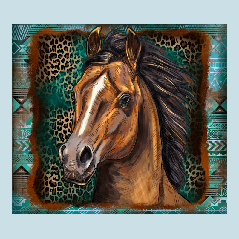 Western Horse Ladies Tee by Zillion Design Studio | Teevron