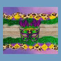 Mardi Gras Mask Urban Heavy Tee | Teevron