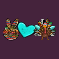 Peace Love Thanksgiving Turkey Premium Tee | Teevron