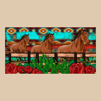 Horses Roses Ann Cactuses License Plate Heavyweight Sweatshirt | Teevron