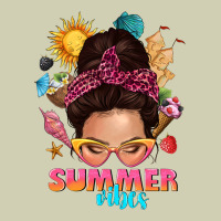 Summer Vibes Messy Bun Tbw Heavy Core Tee | Teevron