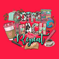 Coffee Teach Repeat Teacher Zipper Hoodie | Teevron
