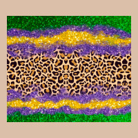 Mardi Gras Leopard Urban Heavy Tee | Teevron