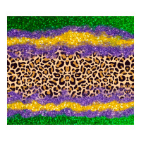 mardi gras leopard | Teevron