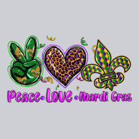 Peace Love Mardi Gras Classic Tee | Teevron