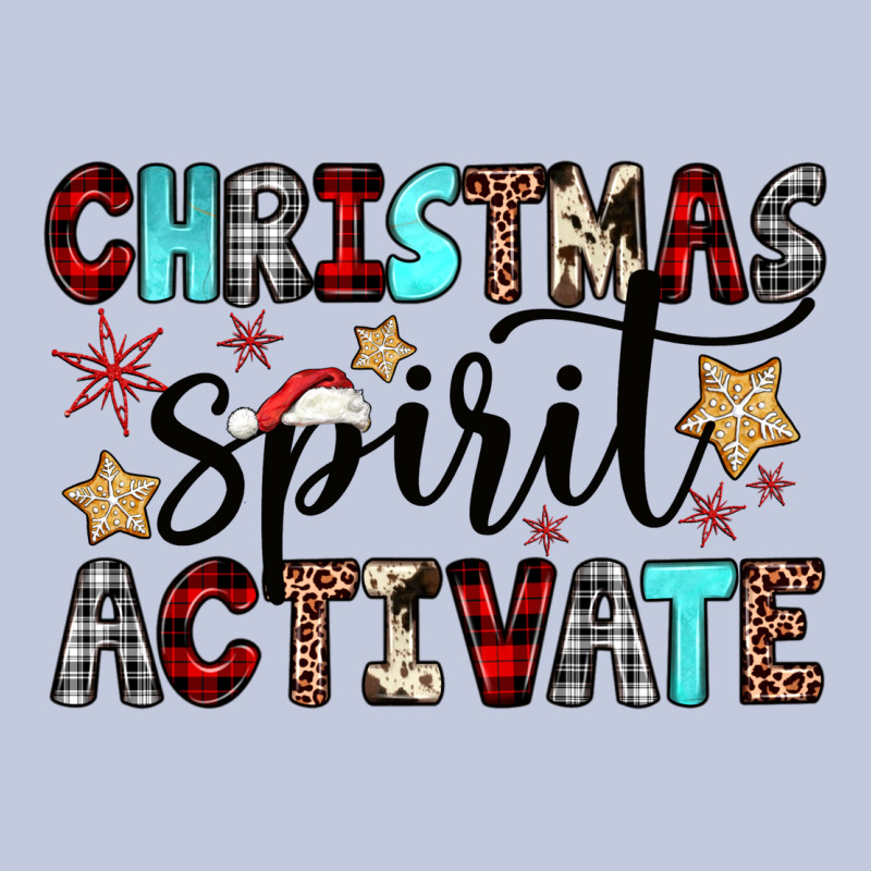 Christmas Spirit Activate Long Sleeve Tee by JahusDesignShop | Teevron