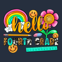 Hello Fourth Grade Zipper Hoodie | Teevron