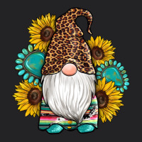 Western Gnomes Sunflowers Gemstones Leopard Serape Cowhide Glitter Vintage Tee | Teevron