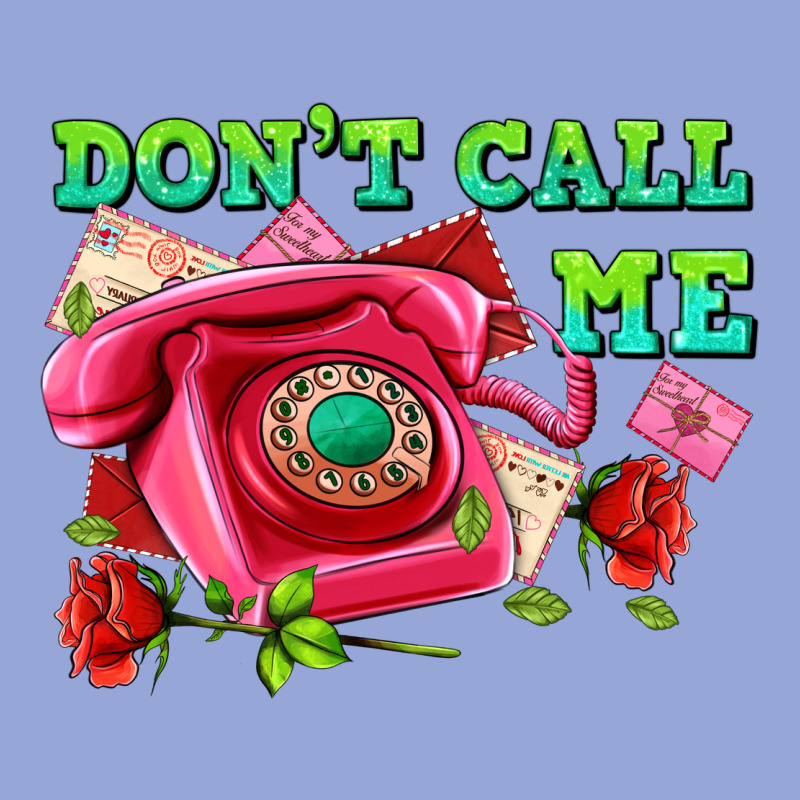 Dont Call Me With Pink Phone And Letters Classic Tee by AdoDesignShop | Teevron