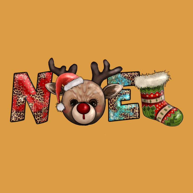 Noel With Sock And Reindeer Urban Heavy Tee by AdoDesignShop | Teevron