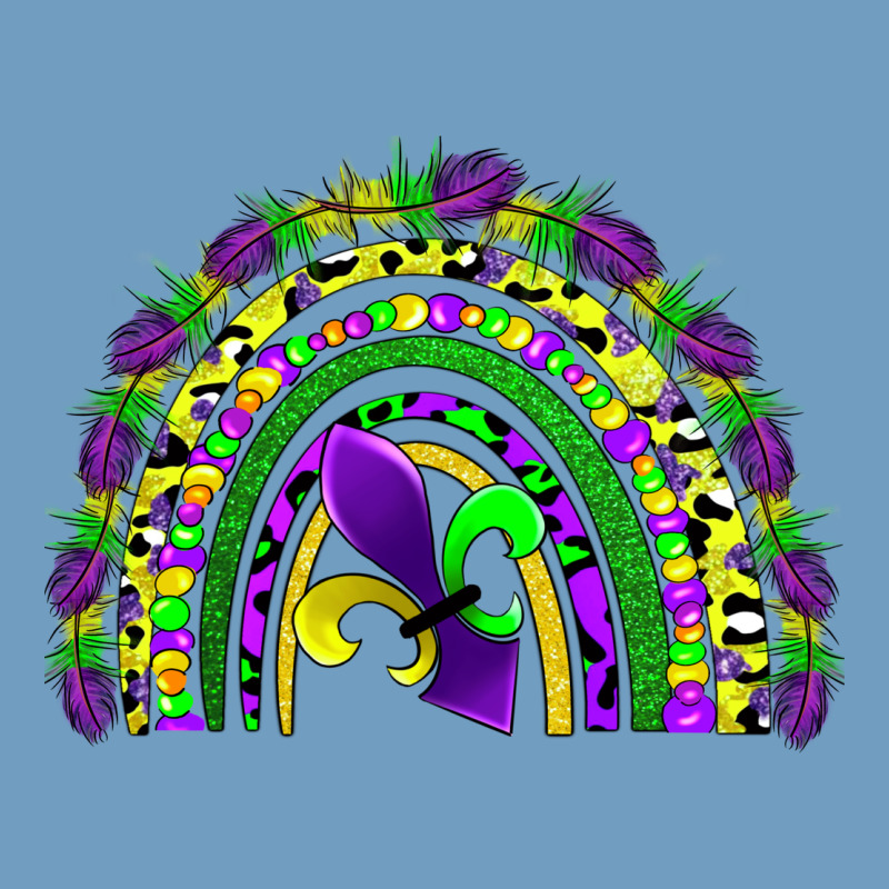 Mardi Gras Rainbow Urban Heavy Tee by AdoDesignShop | Teevron