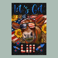 Western Let's Get Lit Cow Classic Tee | Teevron