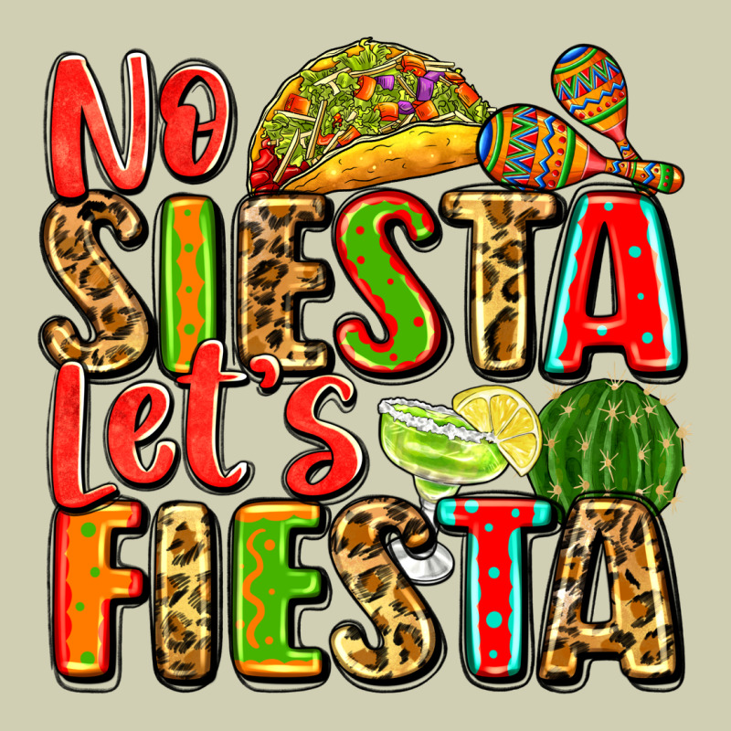 No Siesta Let's Fiesta Heavy Core Tee by Zillion Design Studio | Teevron