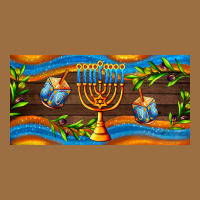 Hanukkah With Candlestick Vintage Tee | Teevron