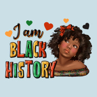 I Am Black History Afro Girl Ladies Tee | Teevron