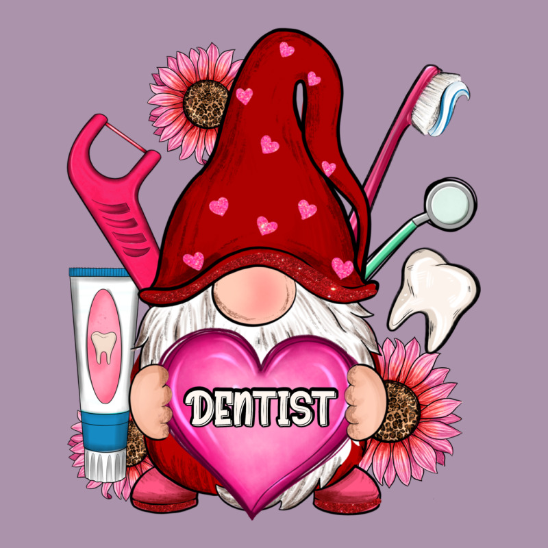 Valentines Day Dentist Gnome Heavyweight Hoodie by RanaPortraitStore | Teevron