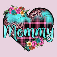 Mommy Leopard Turquoise Heart Ladies Tee | Teevron