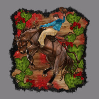 Valentines Day Cowboy Cactus Rose Heavyweight Hoodie | Teevron