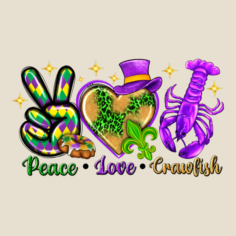 Peace Love Crawfish Urban Hoodie by HowdyJamesFarm | Teevron