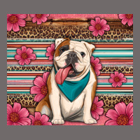 British Bulldog Floral Serape Urban Heavy Tee | Teevron