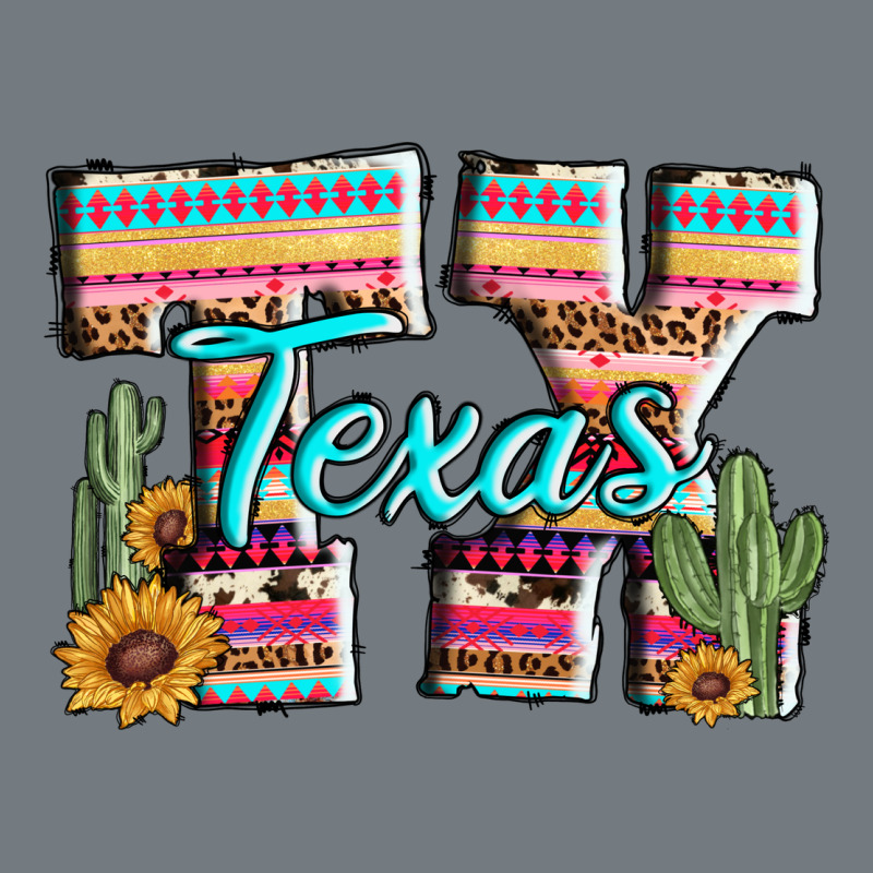 Texas Tx Aztec Cactus Leopard Heavyweight Sweatshirt by AdoDesignShop | Teevron
