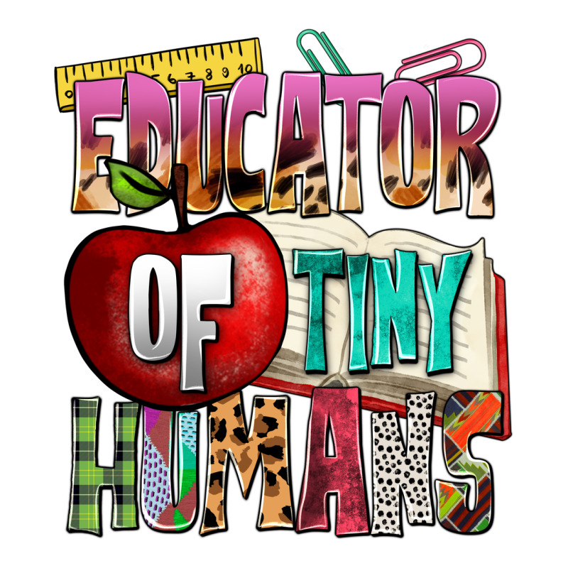 Educator Of Tiny Humans Zipper Hoodie by NancyCooperArtShop | Teevron