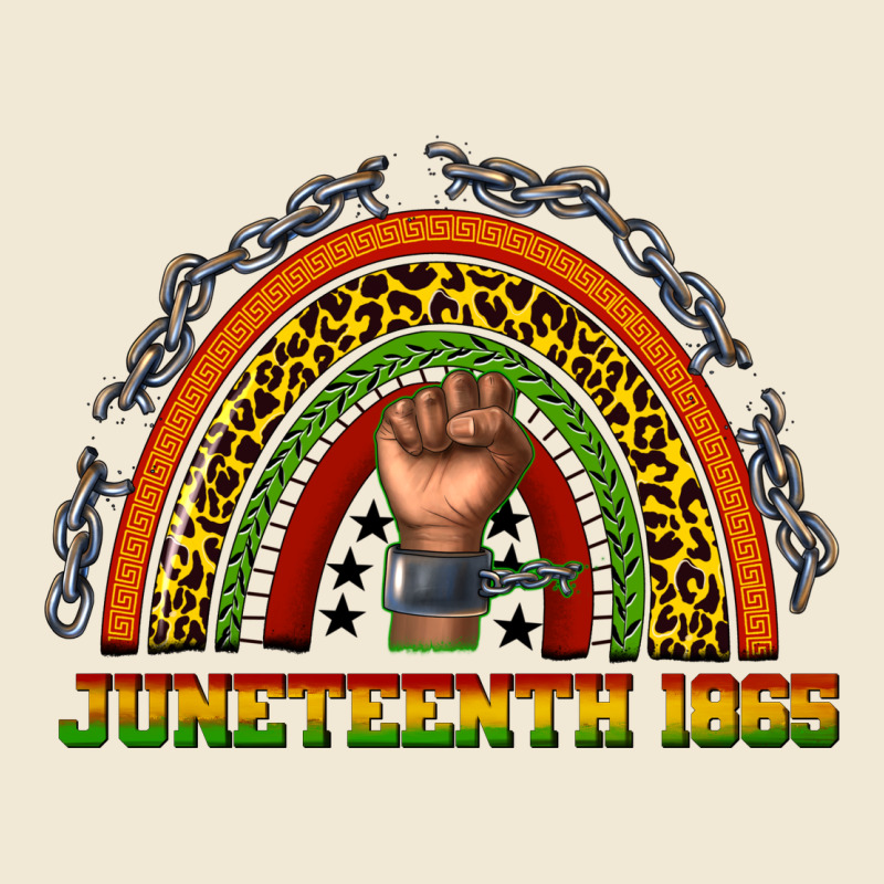 Juneteenth 1865 Rainbow Ladies Tee by texasbilliewilder | Teevron