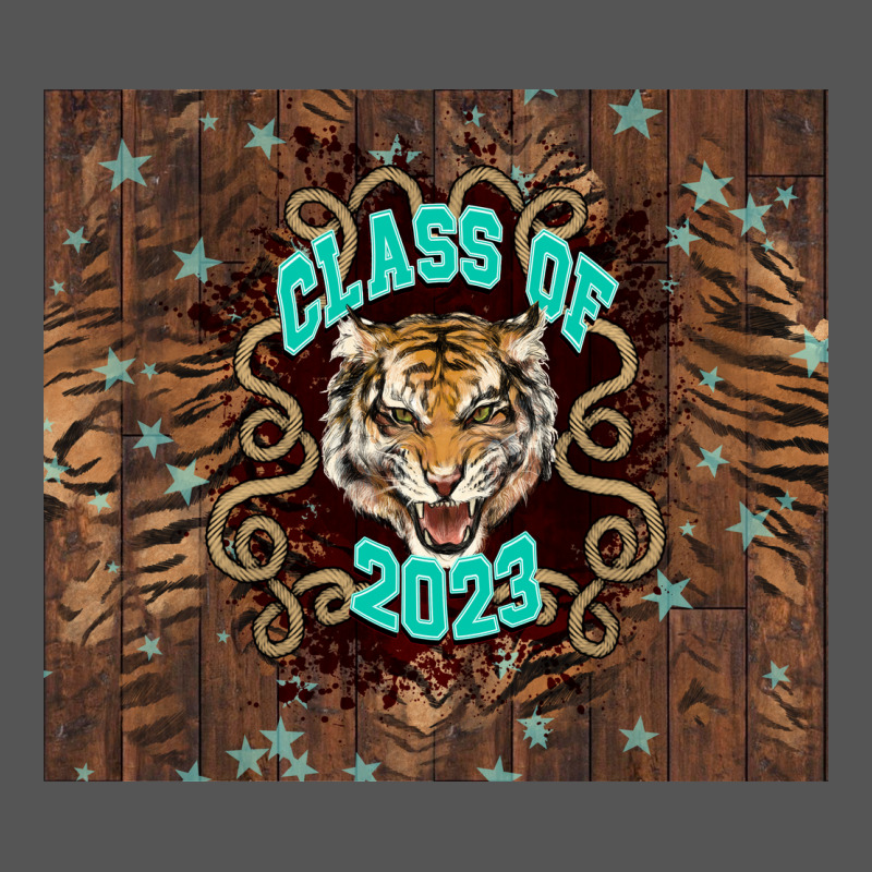 Class Of 2023 Tiger Zipper Hoodie by NancyCooperArtShop | Teevron
