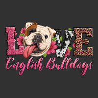 Love English Bulldogs Urban Heavy Tee | Teevron