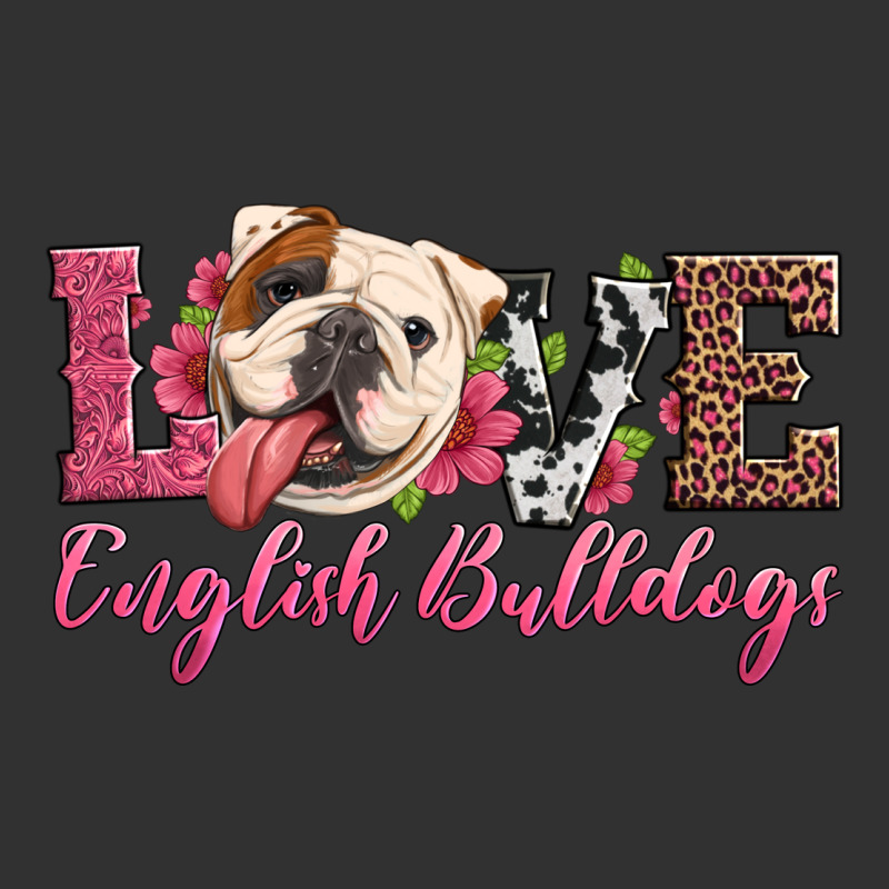 Love English Bulldogs Urban Heavy Tee by Artiststas | Teevron