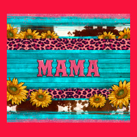 Cowhide Leopard Sunflowers Mama Classic Tee | Teevron