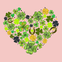 Heart Shaped Clover Urban Heavy Tee | Teevron