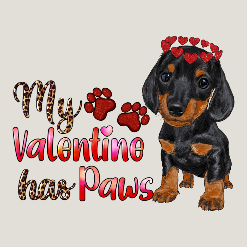 My Valentine Has Paws Heavy Core Tee by RanaPortraitStore | Teevron