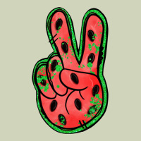 Watermelon Peace Sign Heavyweight Hoodie | Teevron
